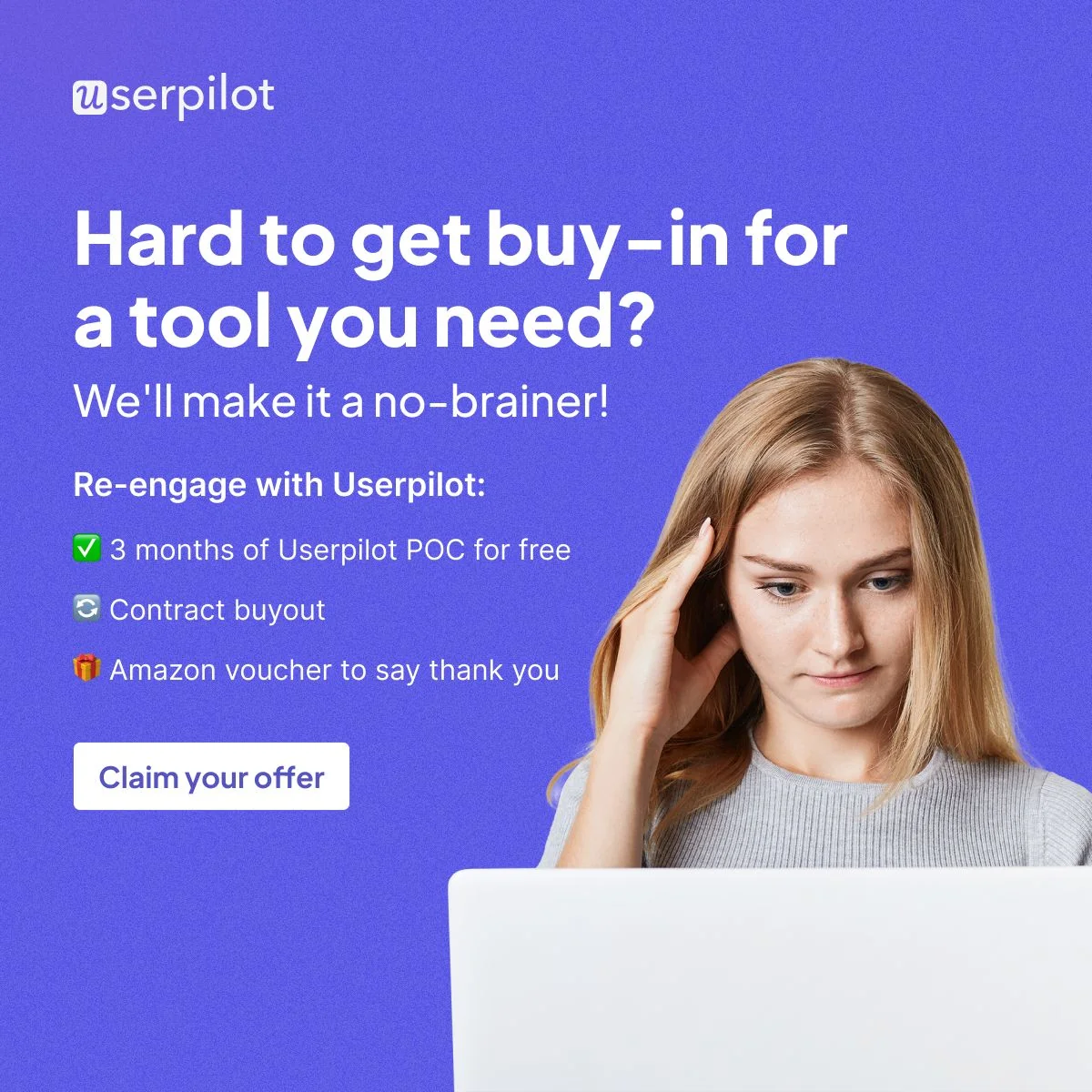 Hard to get buy-in for a tool you need? We'll make it a no-brainer!