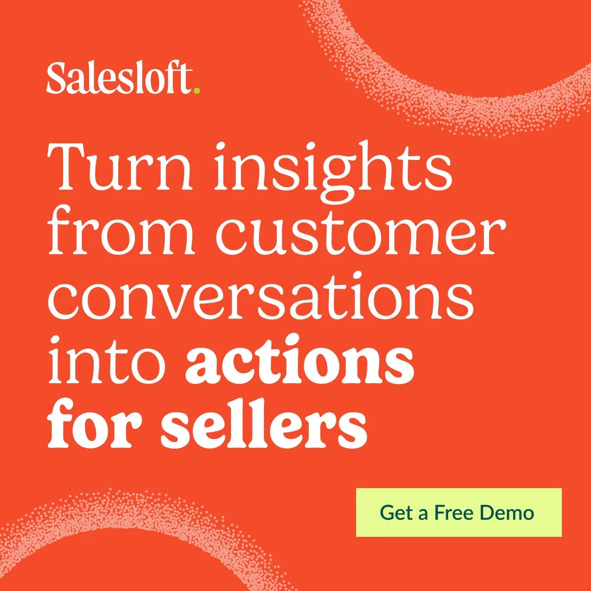 Get the insights to drive the right seller actions