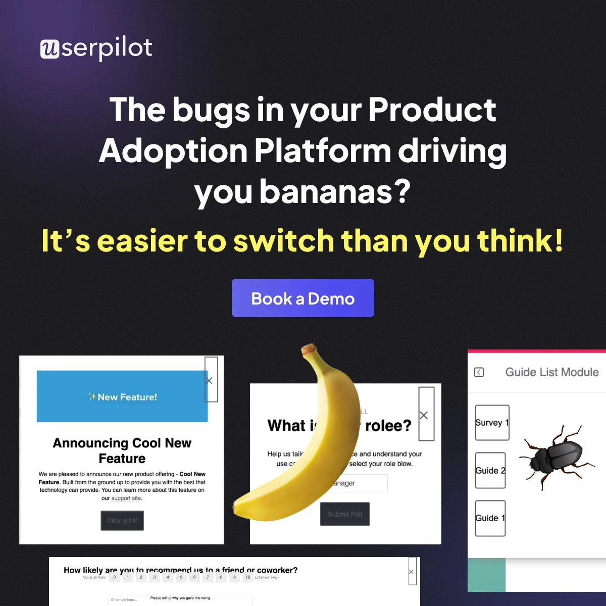 Make the switch to Userpilot!