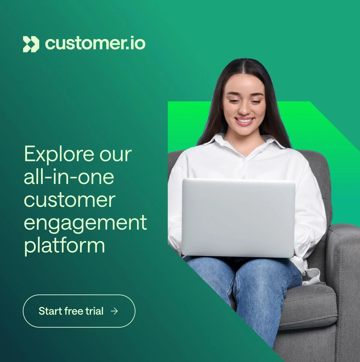 Try Customer.io free for 14 days