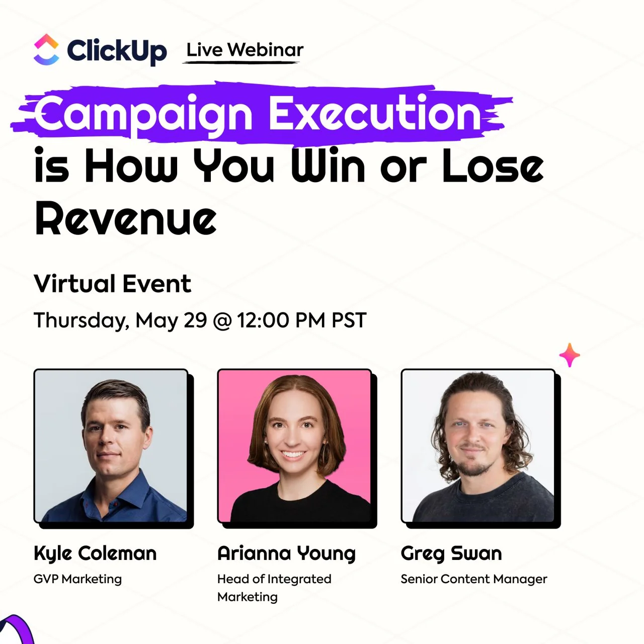 Faster launches. Less stress. More impact. You ready?