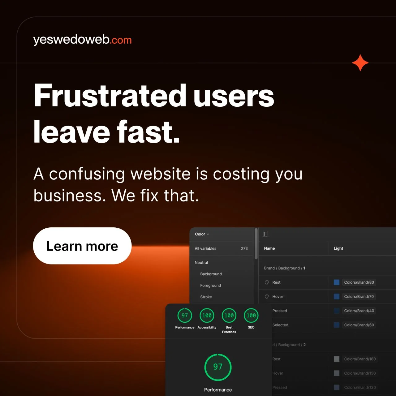 Confusing websites lose customers. We build clear, user-friendly websites designed to convert.