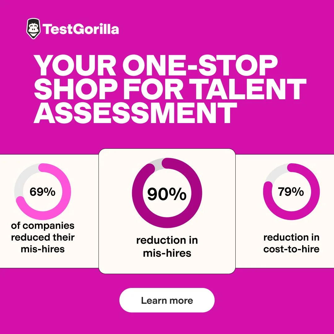 Visit the TestGorilla Talent Assessment Hub today.