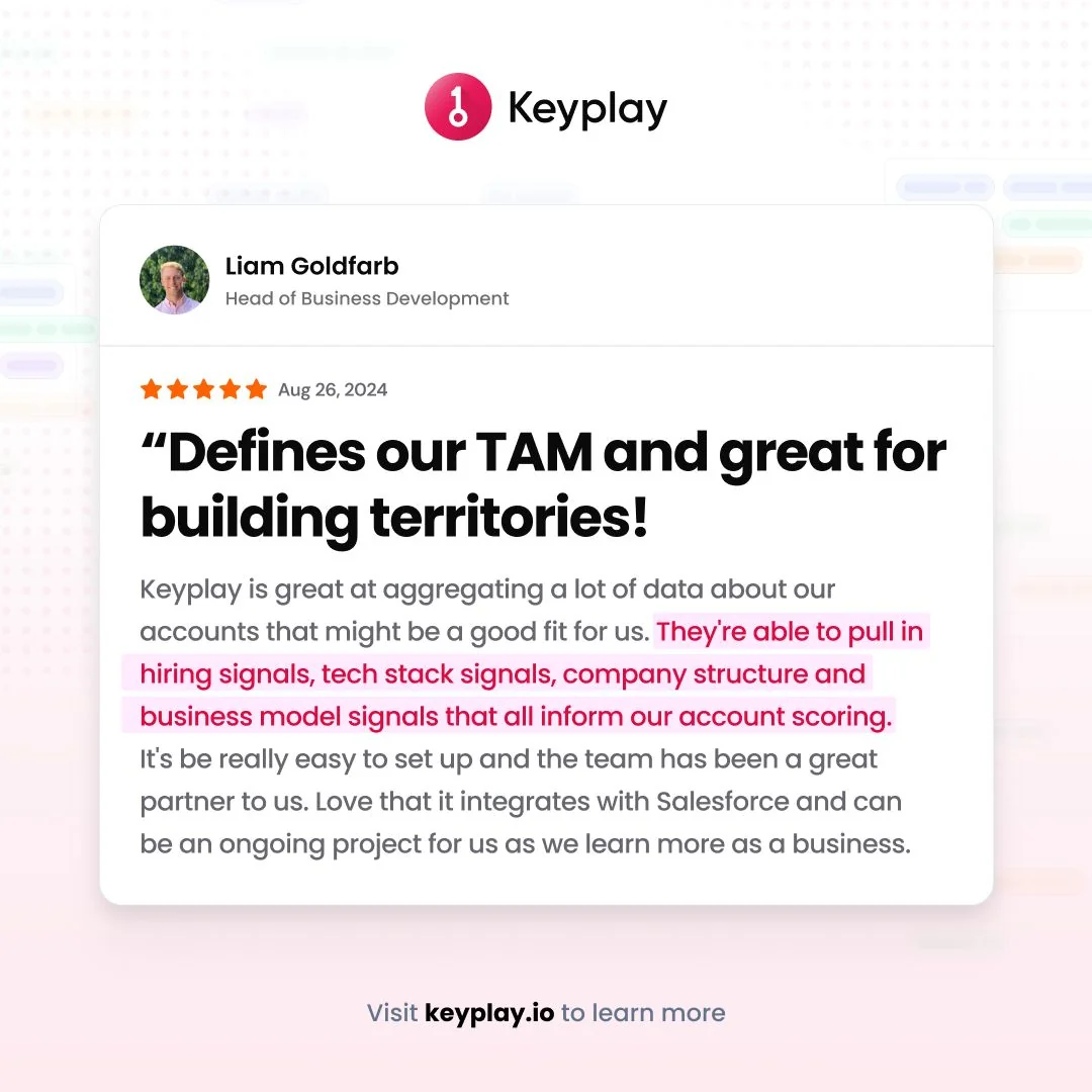 Work the Right Accounts With Keyplay