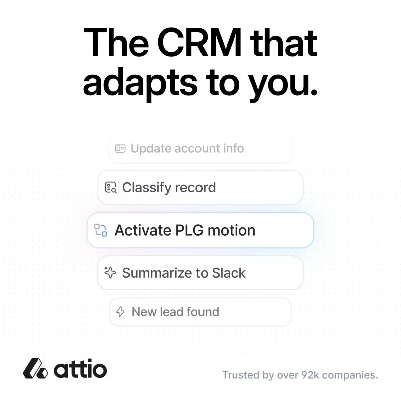 Join the world's leading startups and build your dream CRM.