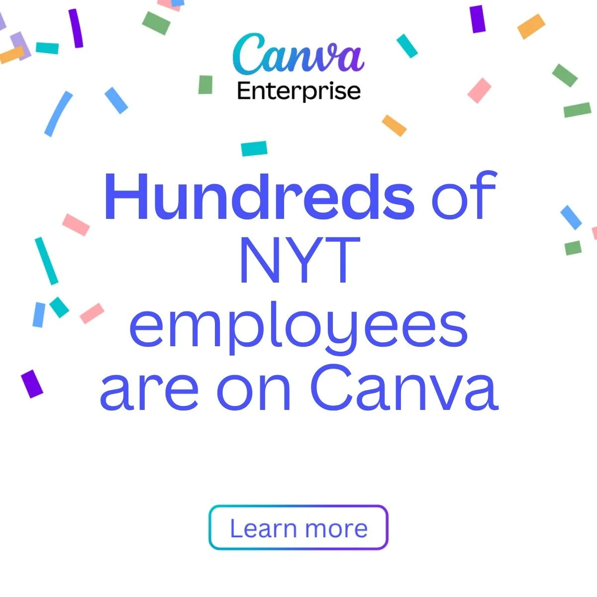 The New York Times, meet Canva Enterprise.