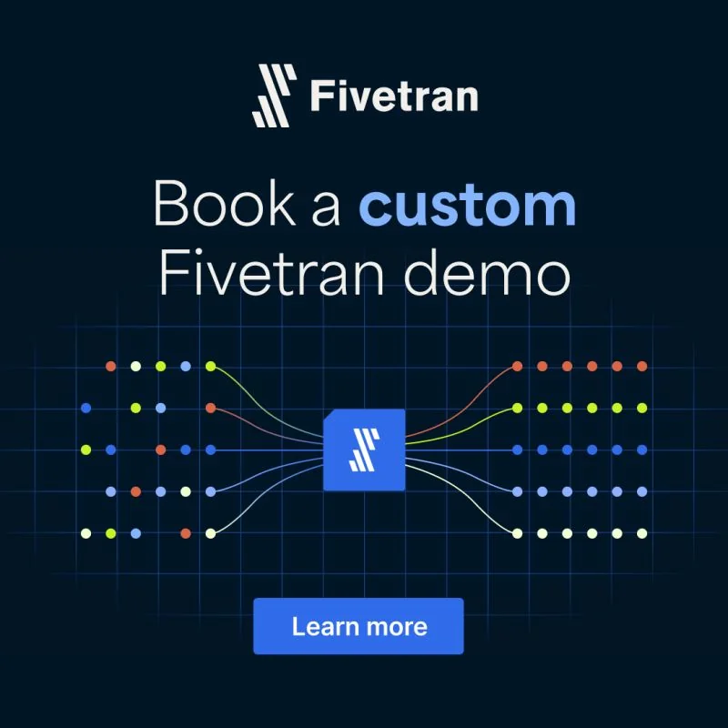 Book a custom Fivetran demo
