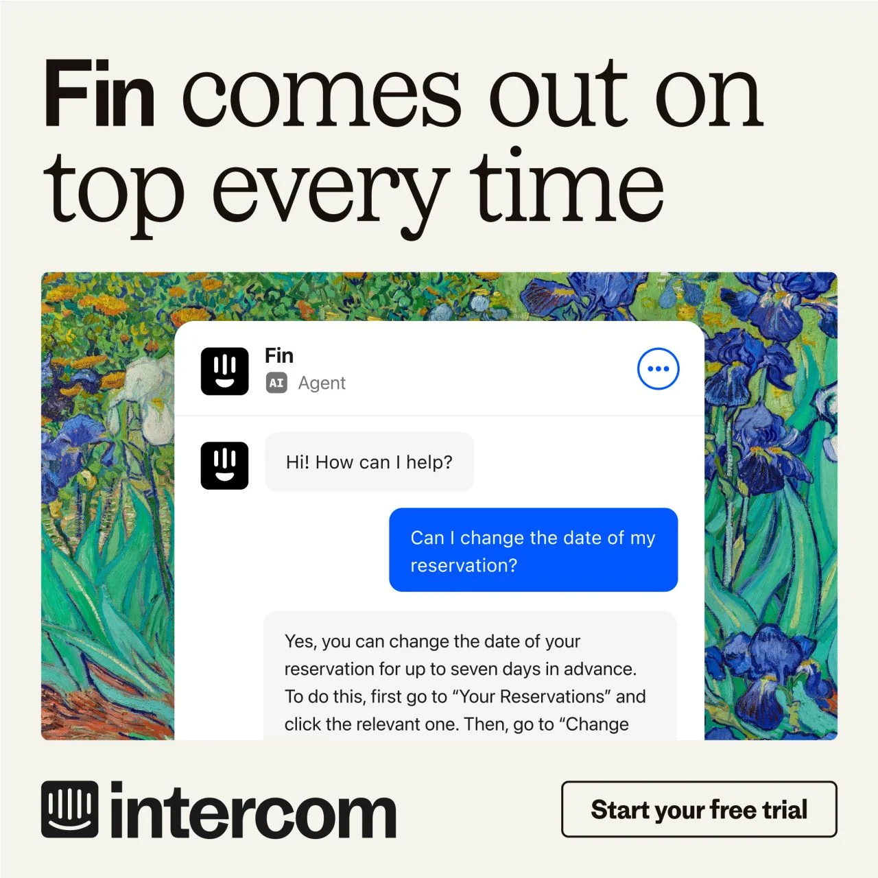 The leading AI customer service agent