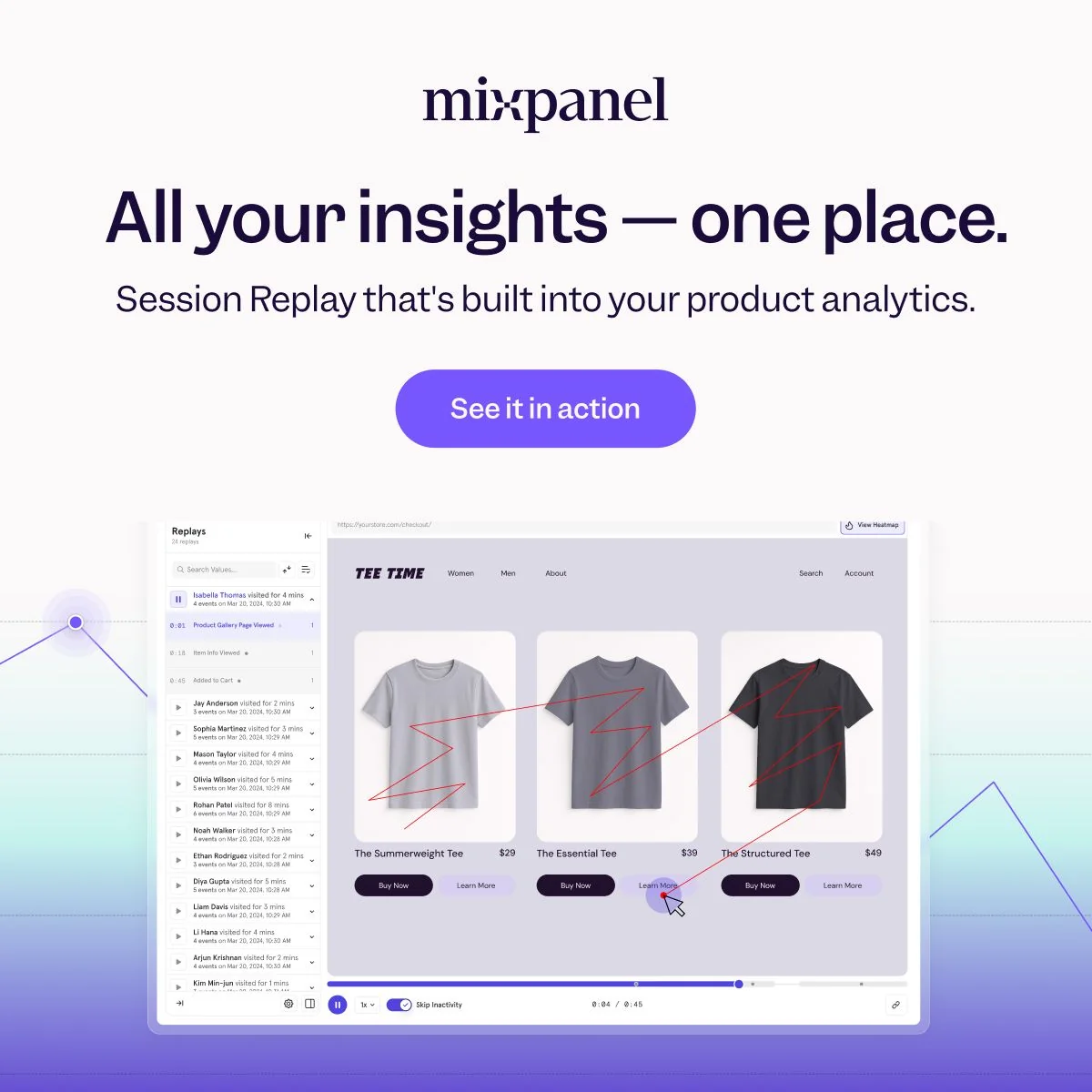 Session Replay That's Built Into Your Digital Analytics