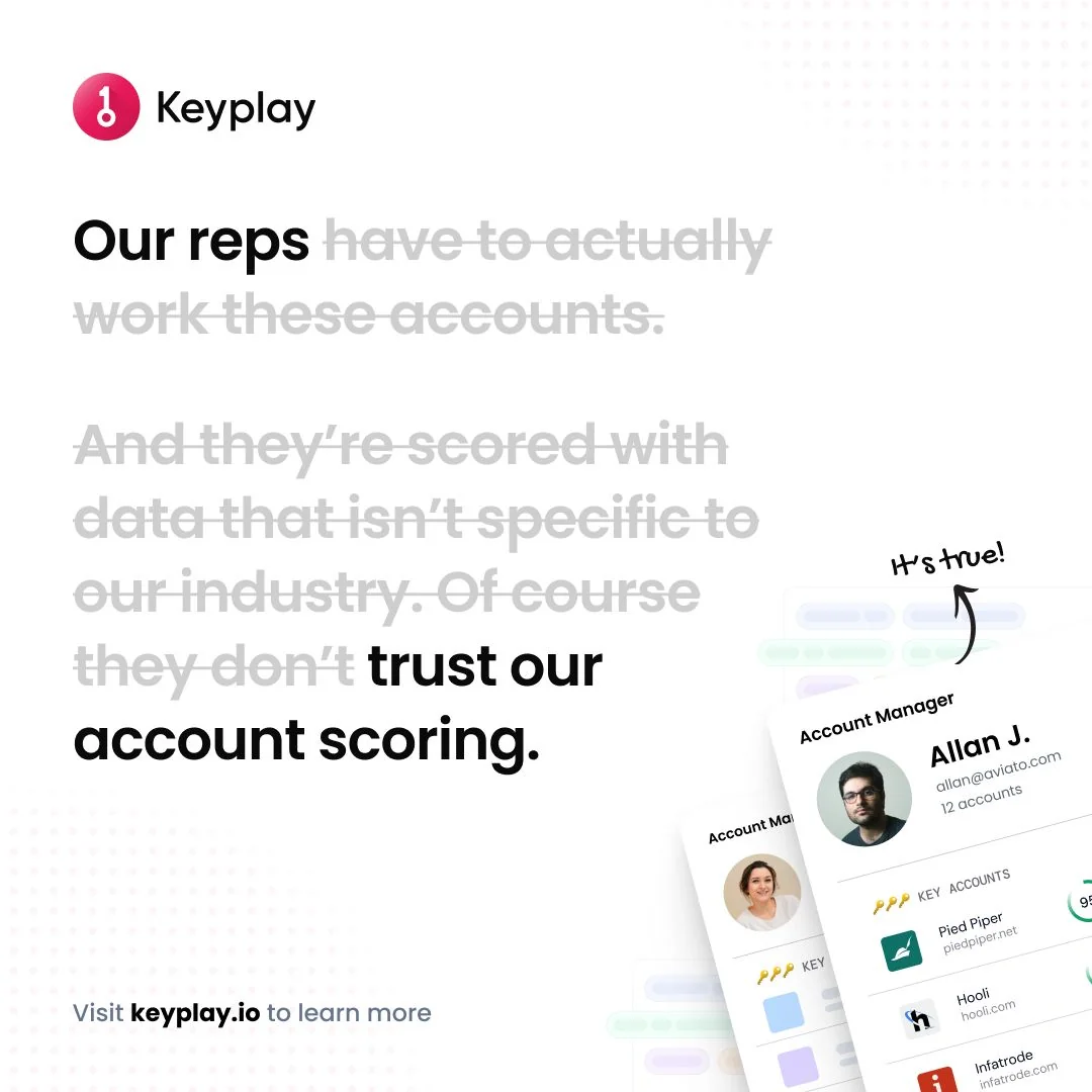 Build a Scoring Model Your Reps Will Actually Love