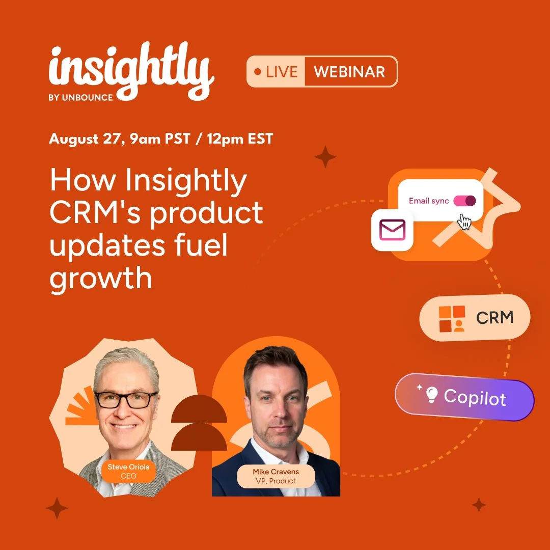 Live webinar: New CRM features that fuel sales efficiency