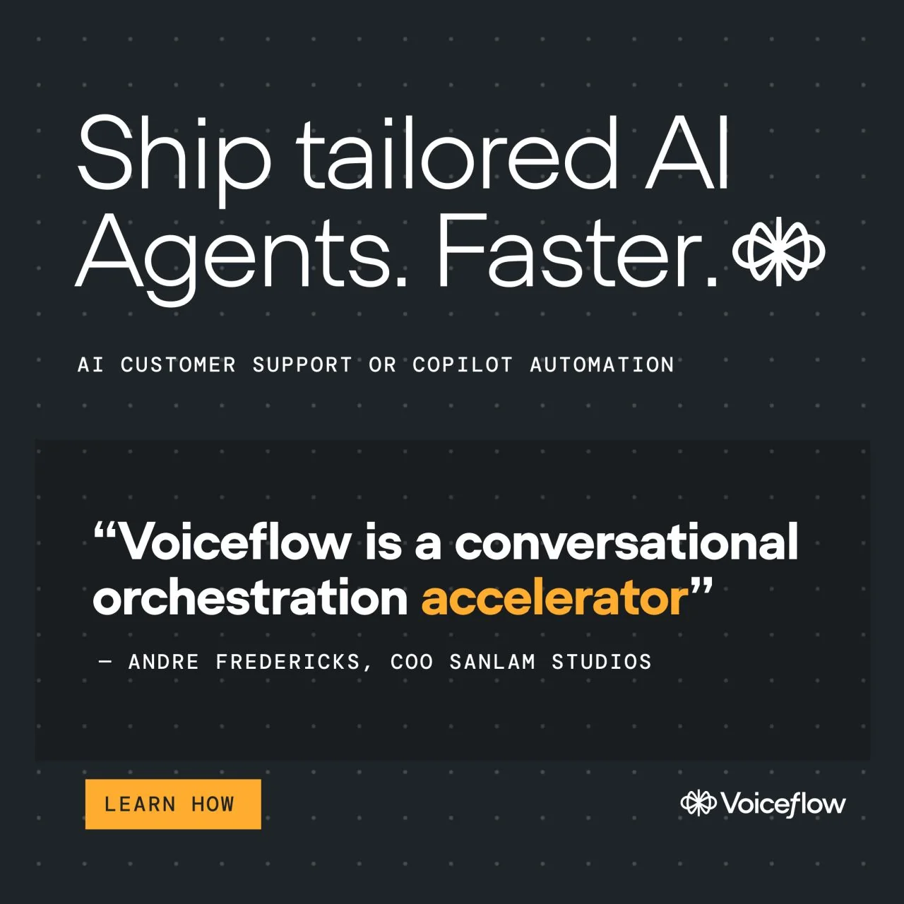Build AI customer support agents with complete control