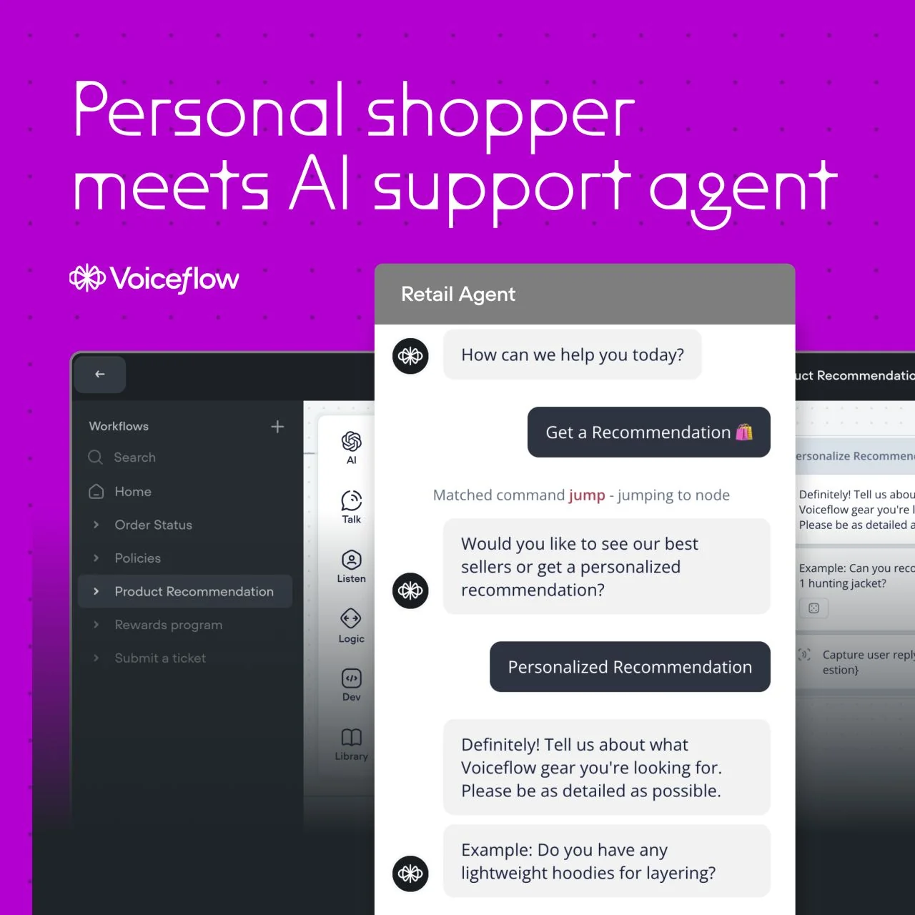 Voiceflow: A better way to launch AI for retail